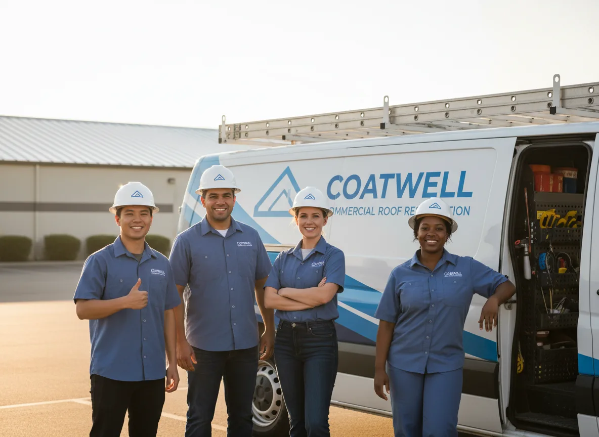 Commercial roof coating company in Shubert, NE